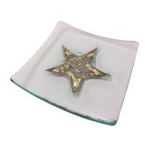 Image of Classic Gold Star Bowl. 14cm, 22cm