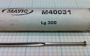 Image of Mavic Cosmic Carbone Clincher Bladed Spokes, Straight Pull, Silver (2000-2001)