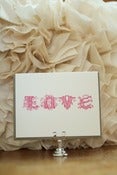 Image of LOVE: Woodsy Type Card