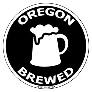 Image of Oregon Brewed Sticker