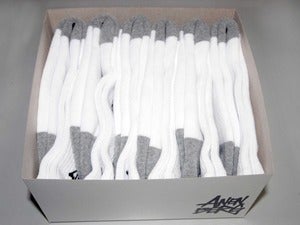 Image of Six Pack of White Socks... in a box