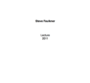 Image of Lecture Notes 2011 eBook
