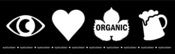 Image of Organic, Large Sticker