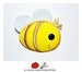 Image of Swarovski Plush Bee Pin 