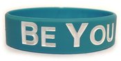 Image of Be You (tiful) Wristband - Blue