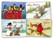 Image of CC01 KRITTER CHRISTMAS CARD SET