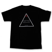 Image of Tri Logo Black Tee