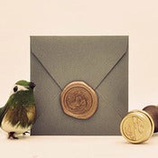 Image of Two Letter Wax Seal