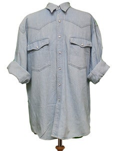 Image of Stonewash Western Shirt