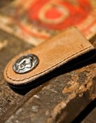 Image of Leather Money Clip - Buffalo & Compay Nickel