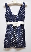 Image of Polly Blue Top - SOLD