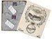 Image of Gray V-neck Undershirt (2 Pack)