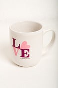 Image of Pink Love Philadelphia mug