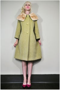 Image of Susan Fur Collar Coat