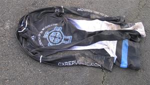 Image of Big Ring Black Fade Long Sleeve Skinsuit