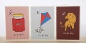 Image of **NEW** J is for Jam Card