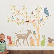 Image of Woodland Scene (earthy) / Dans les bois (garçon)