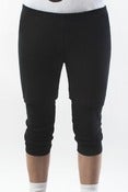 Image of Double Layer Capri Leggings with Back Pocket