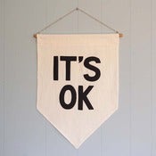 Image of "IT'S OK" Affirmation Banner