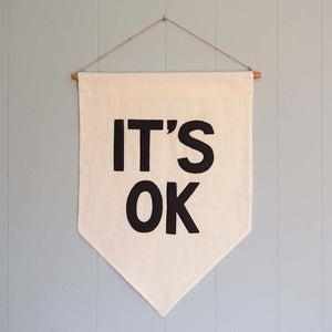 Image of "IT'S OK" Affirmation Banner