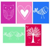 Image of colourful card set.