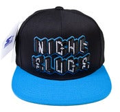Image of NSH001 | Starter Snapback [BLACK/BLUE]