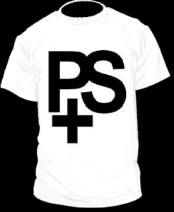 Image of PS+ Logo Tee White