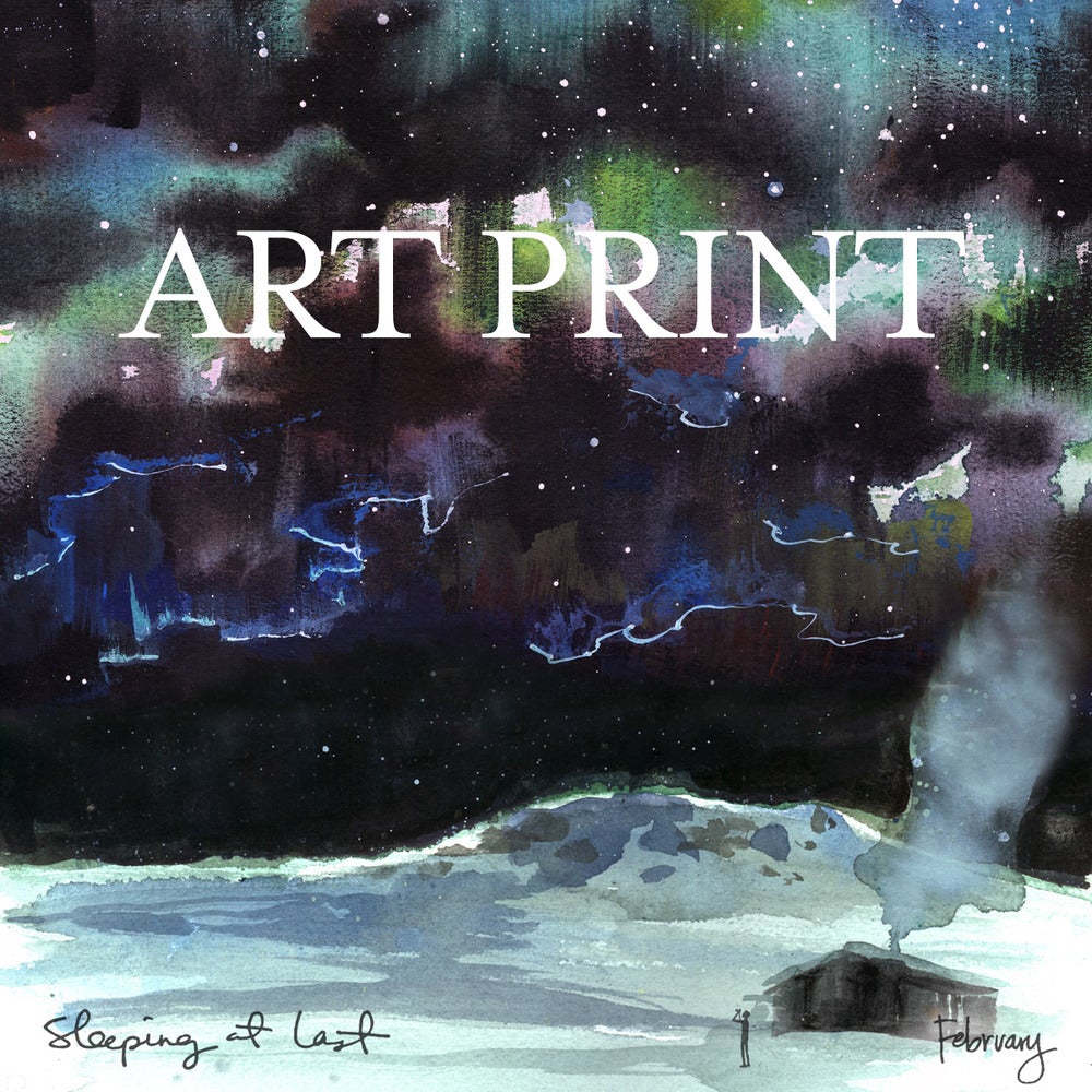 Image of "February" Yearbook Art Print