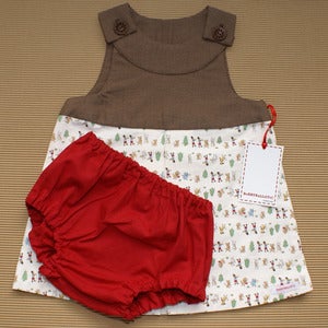 Image of WooDLaND FoLK baby dress and bloomers