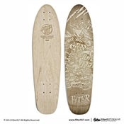 Image of Filter017 CARVED SKATEBOARD-SPECIAL FOR TRIBUTE TO JIM PHILLIPS