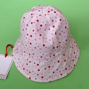 Image of PiNK DoT sun hat for baby / toddler