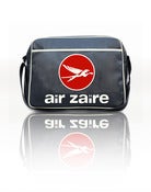 Image of AIR ZAIRE RETROBAG MEDIUM BLUE FAUX LEATHER
