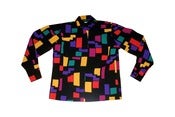 Image of Pierre Cardin Color Block Blouse