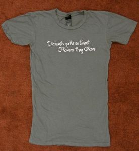Image of "Sideways" Distressed Women's Tee
