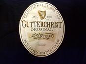 Image of GUTTER CHRIST GUINNESS MOCK T SHIRT