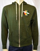 Image of Rasta Zip Hoodie in Green