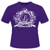 Image of Purple "Design for Any Industry" Tee