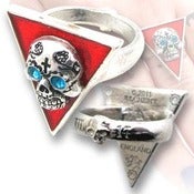 Image of Dia De Los Muertos Calavera Ring