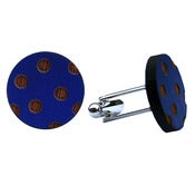 Image of Blue spot cufflinks