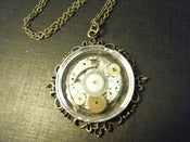 Image of Large Watch Movement Necklace.