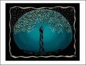 Image of 9" x 12" ART PRINT - Starry Night 
