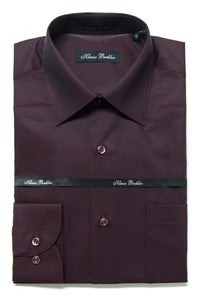 Image of KLAUSS KL745 BURGUNDY SHIRT