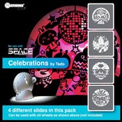 Image of Mathmos Space Projector Celebrations Slide Pack