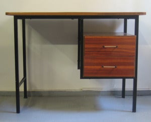 Image of BUREAU VINTAGE ANNÉES 60 DESIGN MODERNISTE REF.425