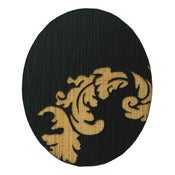 Image of Oval baroque brooch (various colours)