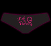 Image of Lick My Piercing Booty Style # 7055