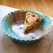 Image of Pie Dish - Turquoise Trail