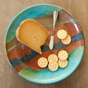 Image of Serving Platter - Turquoise Trail