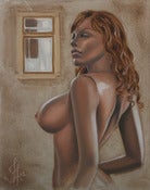 Image of The High Window Print on Canvas