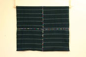 Image of Nahuala Guatemalan Corte (Skirt), white on blue